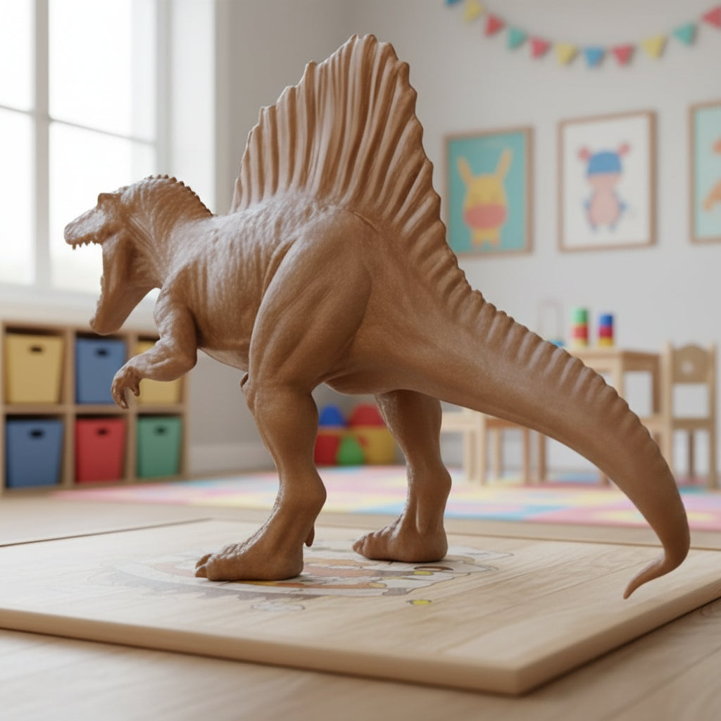 Spinosaurus Dinosaur Model | 3D Printed Miniature | Realistic Dino Figure | Desk Display Collectible | Gift for Dinosaur Lovers