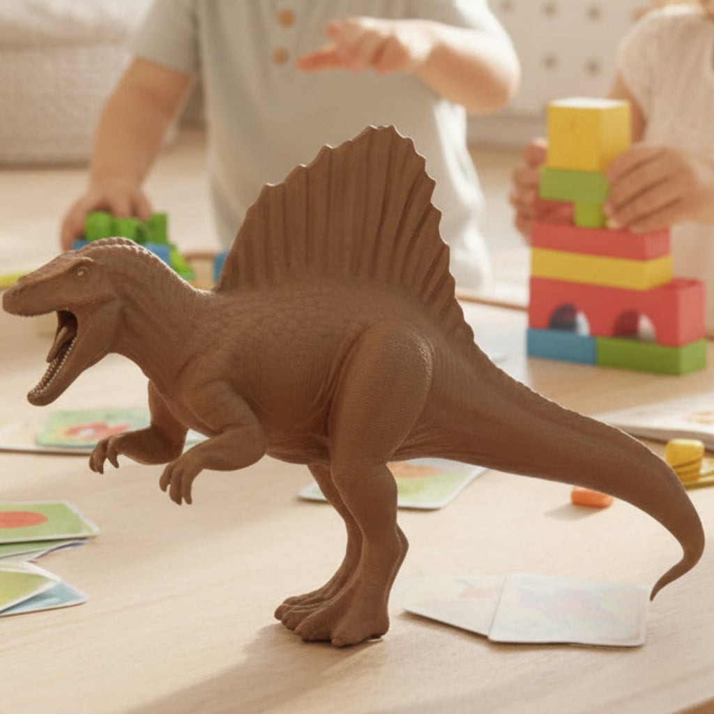 Spinosaurus Dinosaur Model | 3D Printed Miniature | Realistic Dino Figure | Desk Display Collectible | Gift for Dinosaur Lovers