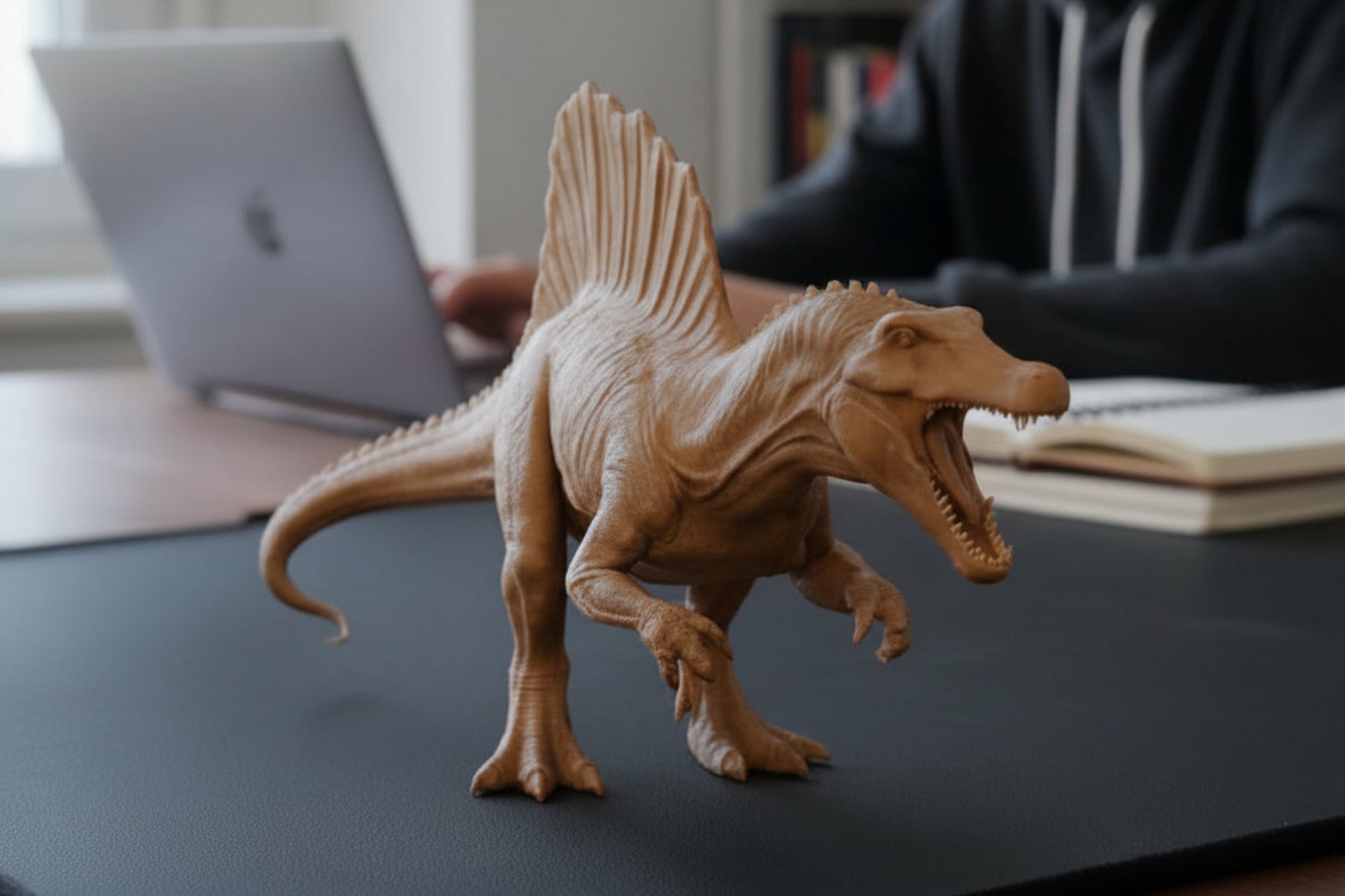 Spinosaurus Dinosaur Model | 3D Printed Miniature | Realistic Dino Figure | Desk Display Collectible | Gift for Dinosaur Lovers