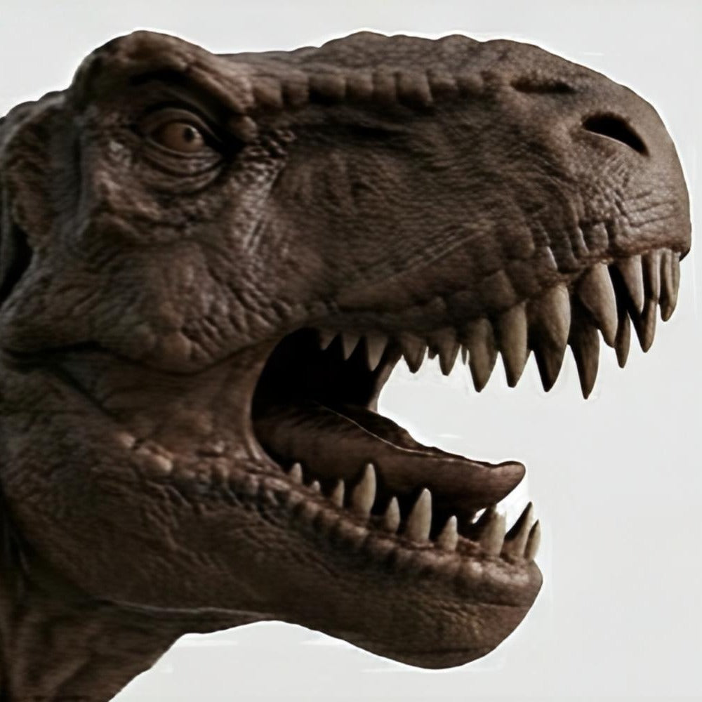 Tyrannosaurus Dinosaur Model – 3D Printed T-Rex Sculpture in PLA & Smooth Nylon | Various Colors | Detailed Prehistoric Collectible