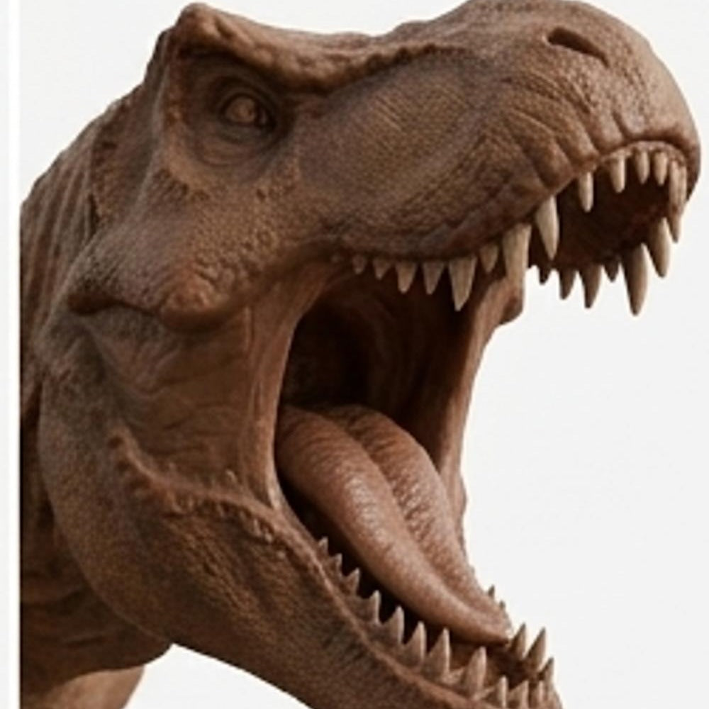 T-Rex Dinosaur Pair 3D Print (130mm) – Adult & Baby Tyrannosaurus Rex – PLA, Nylon, Resin, TPU – Detailed Dino Model Gift