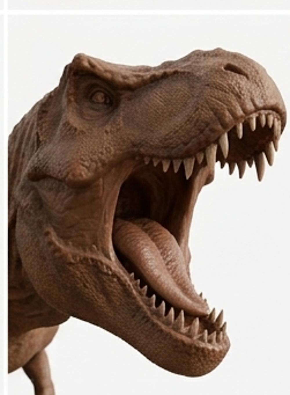 T-Rex Dinosaur Pair 3D Print (130mm) – Adult & Baby Tyrannosaurus Rex – PLA, Nylon, Resin, TPU – Detailed Dino Model Gift