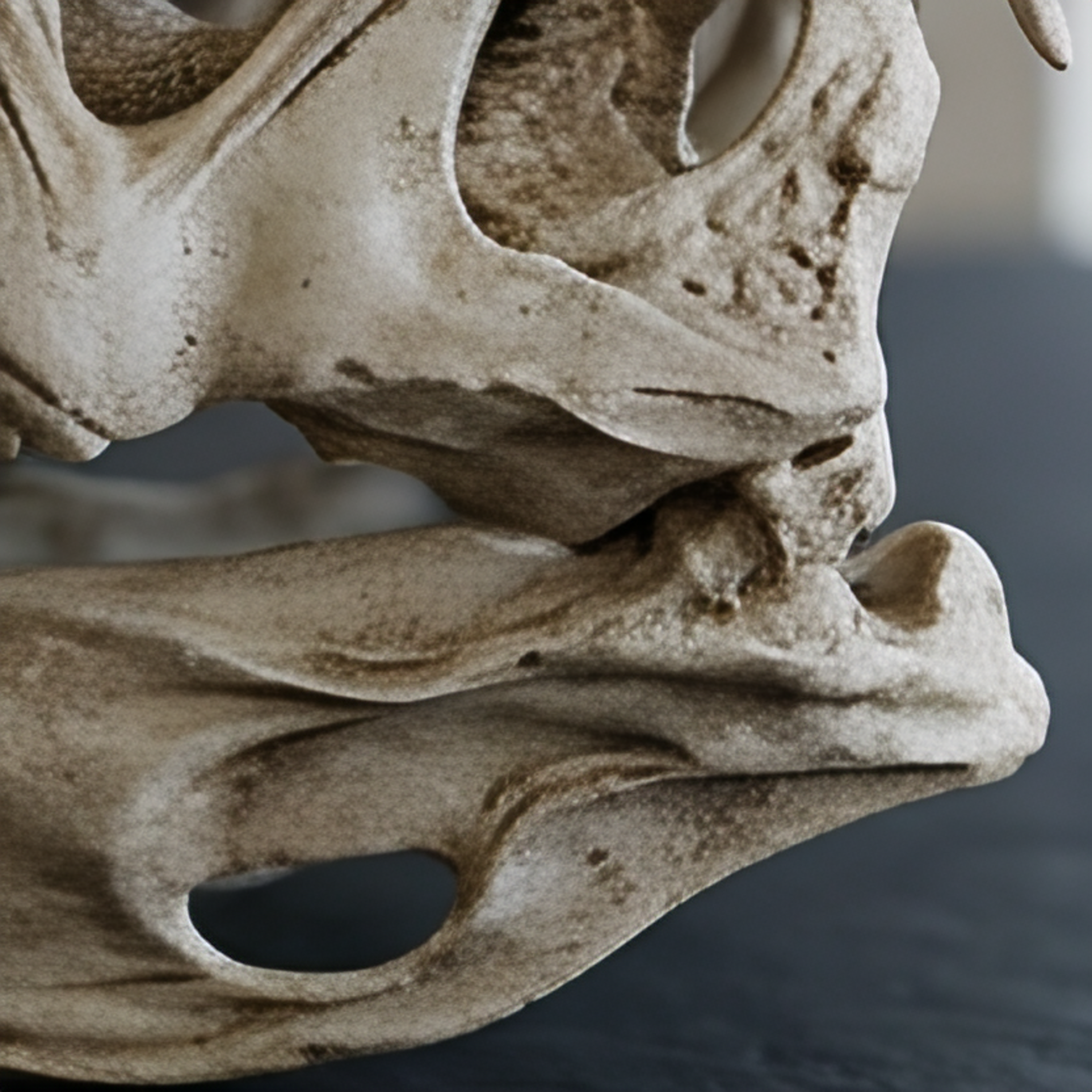 Dilophosaurus Skull 3D Print | Dinosaur Fossil Replica