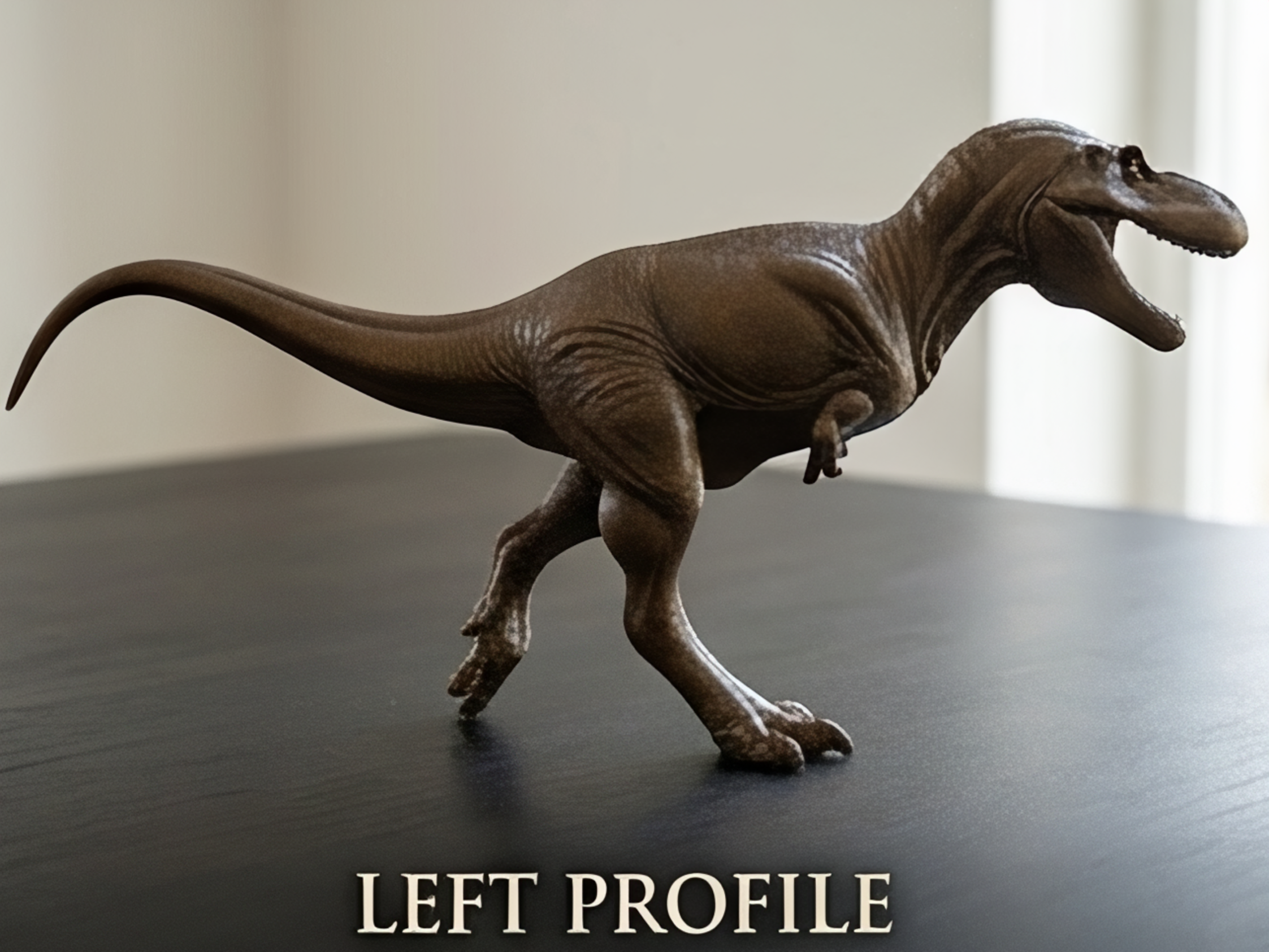 Albertosaurus 3D Print Dinosaur Model | Mini Dinosaur Figure | Fossil Replica | Desk Decor | Dino Gift | PLA Nylon Resin | 180mm Model