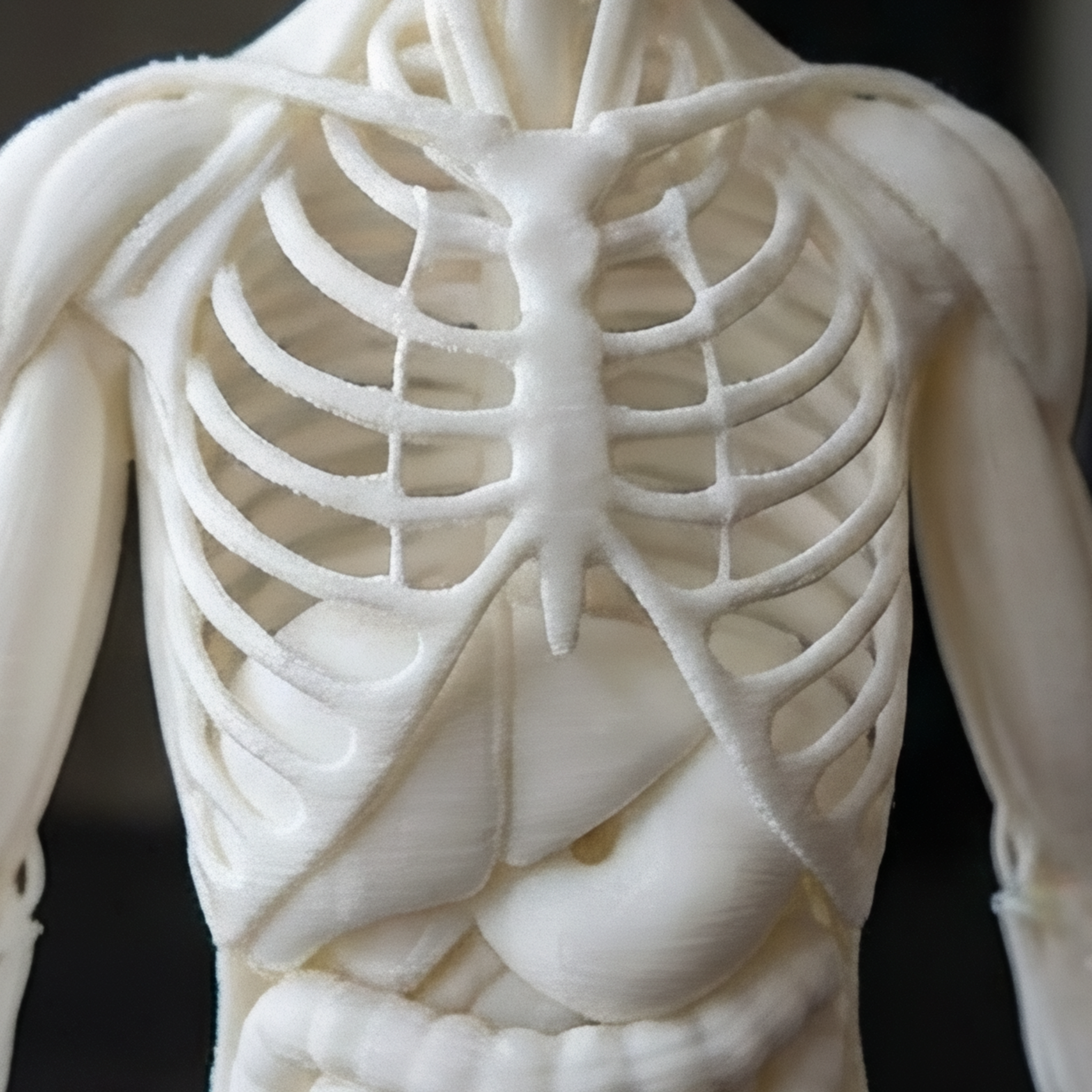 Human Anatomy Model 3D Print – Skeleton & Organs Figure | Educational Medical Model | PLA Nylon Resin | Desk Decor | Anatomy Gift
