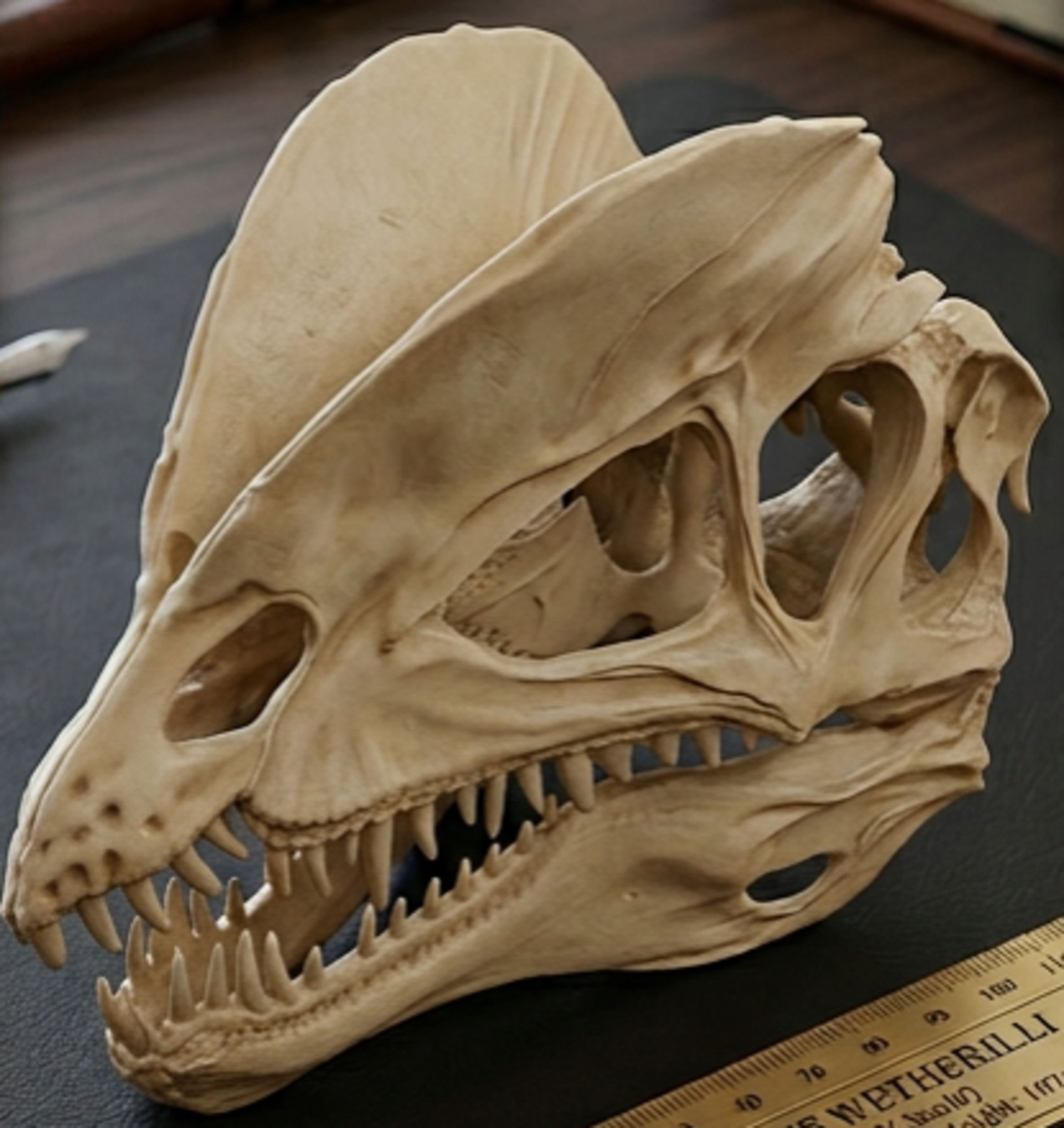 Dilophosaurus Skull 3D Print | Dinosaur Fossil Replica