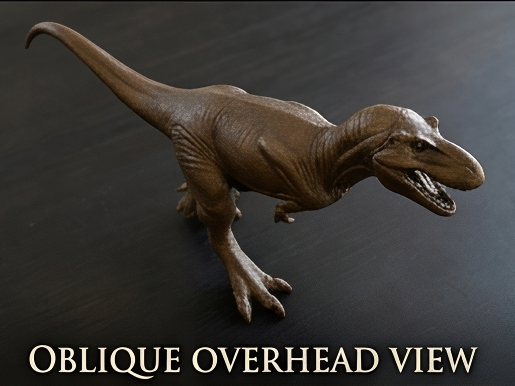 Albertosaurus 3D Print Dinosaur Model | Mini Dinosaur Figure | Fossil Replica | Desk Decor | Dino Gift | PLA Nylon Resin | 180mm Model