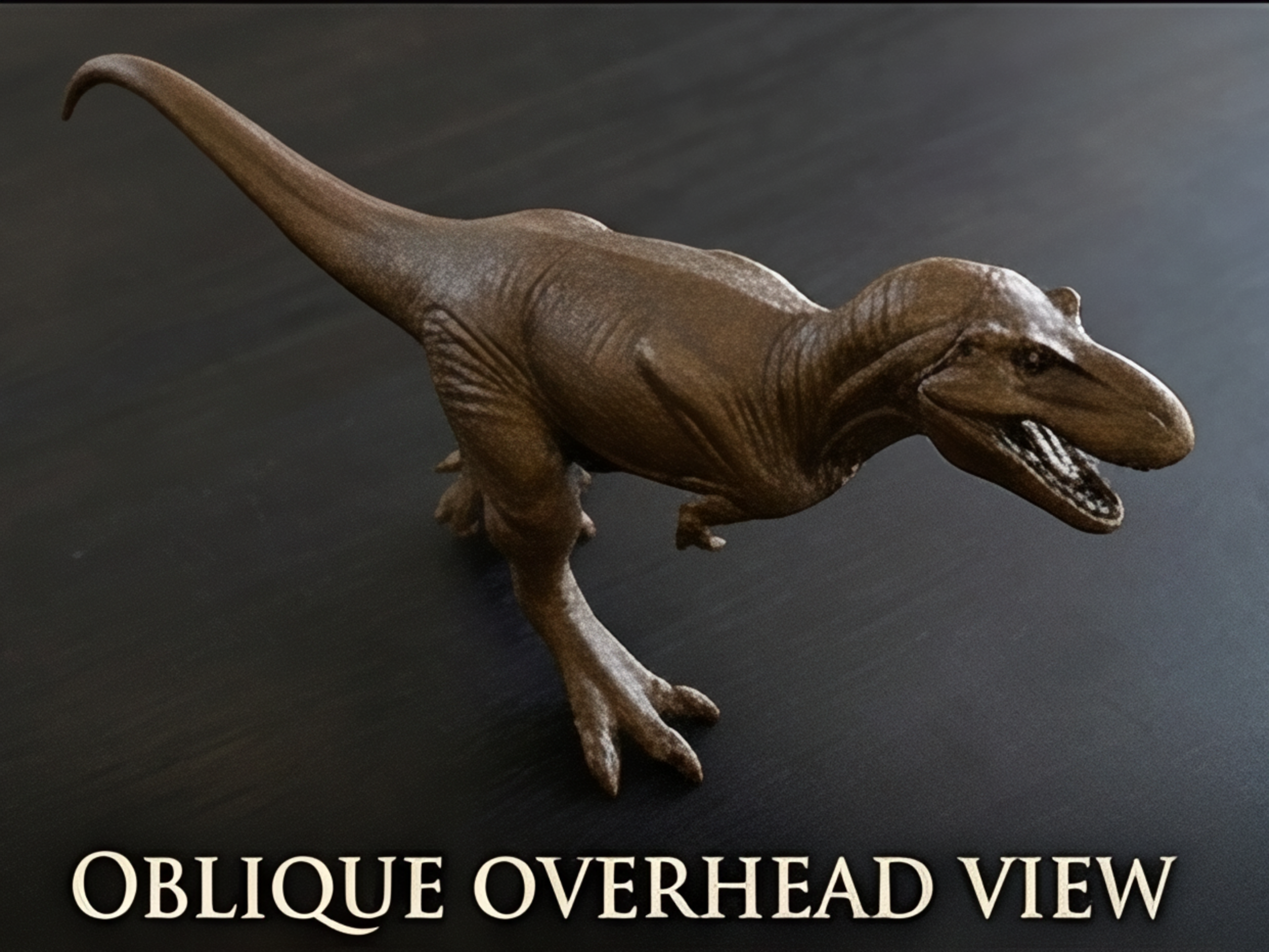 Albertosaurus 3D Print Dinosaur Model | Mini Dinosaur Figure | Fossil Replica | Desk Decor | Dino Gift | PLA Nylon Resin | 180mm Model