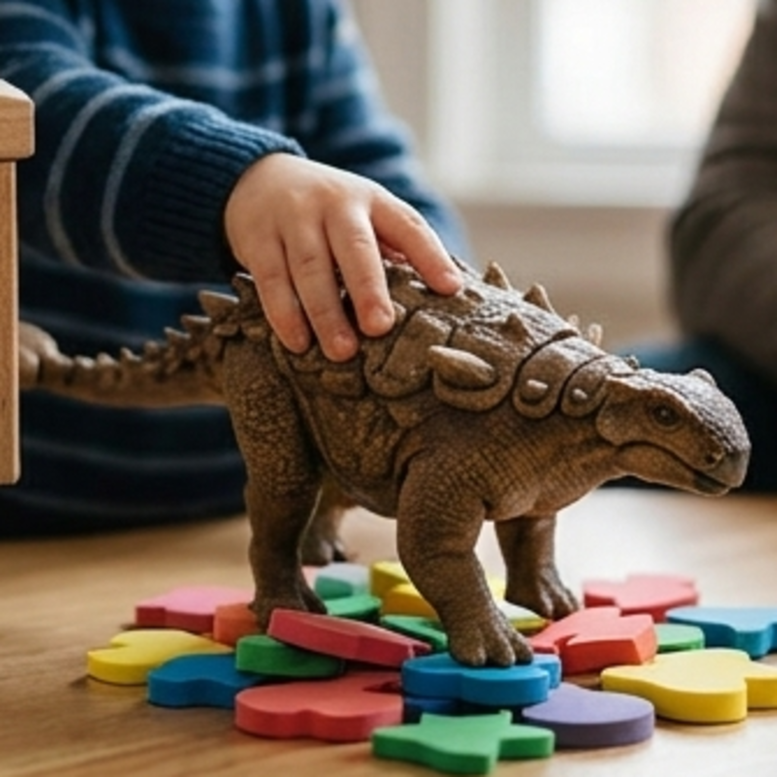 Large Ankylosaurus Model 250mm 3D Printed Dinosaur Figure Realistic Collectible Prehistoric Animal Desk Decor Gift