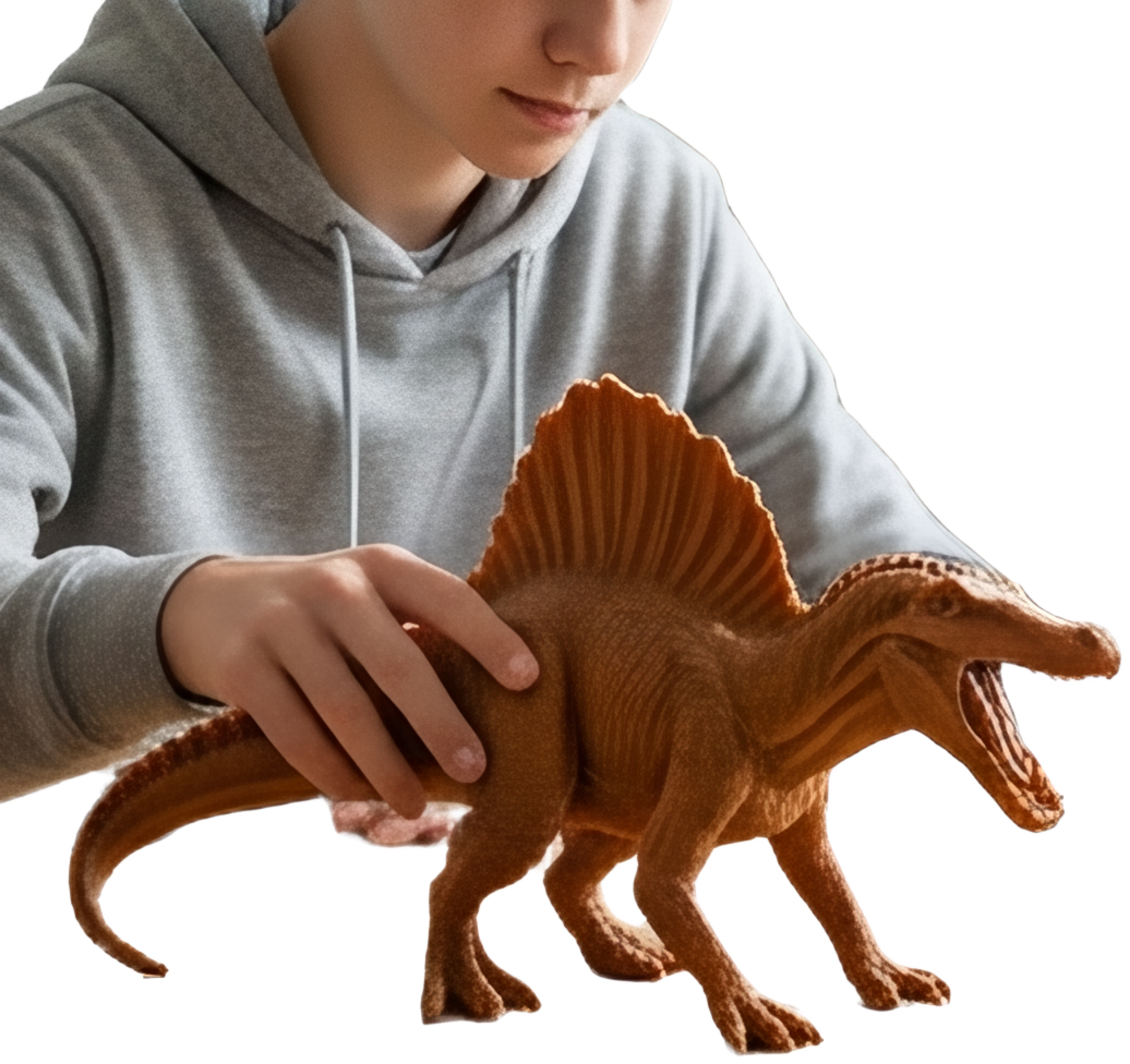 Spinosaurus 220mm | 3D Printed Dinosaur Sculpture | Collectible Prehistoric Model