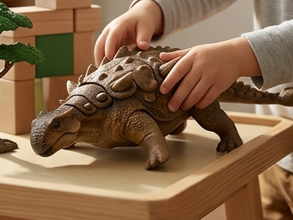 Ankylosaurus 3D Printed Model – Armored Dinosaur Sculpture | PLA & Smooth Nylon | Various Colors | Detailed Prehistoric Collectible