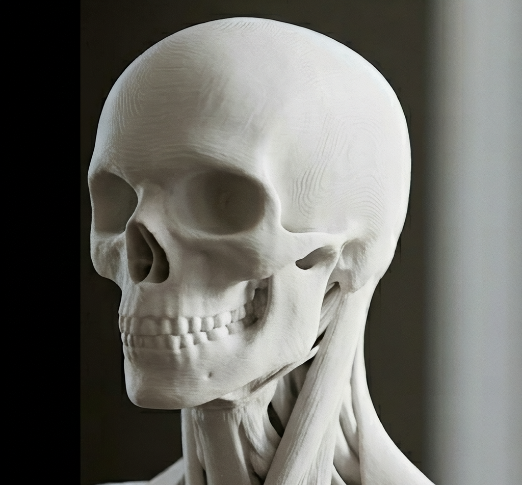Human Anatomy Model 3D Print – Skeleton & Organs Figure | Educational Medical Model | PLA Nylon Resin | Desk Decor | Anatomy Gift
