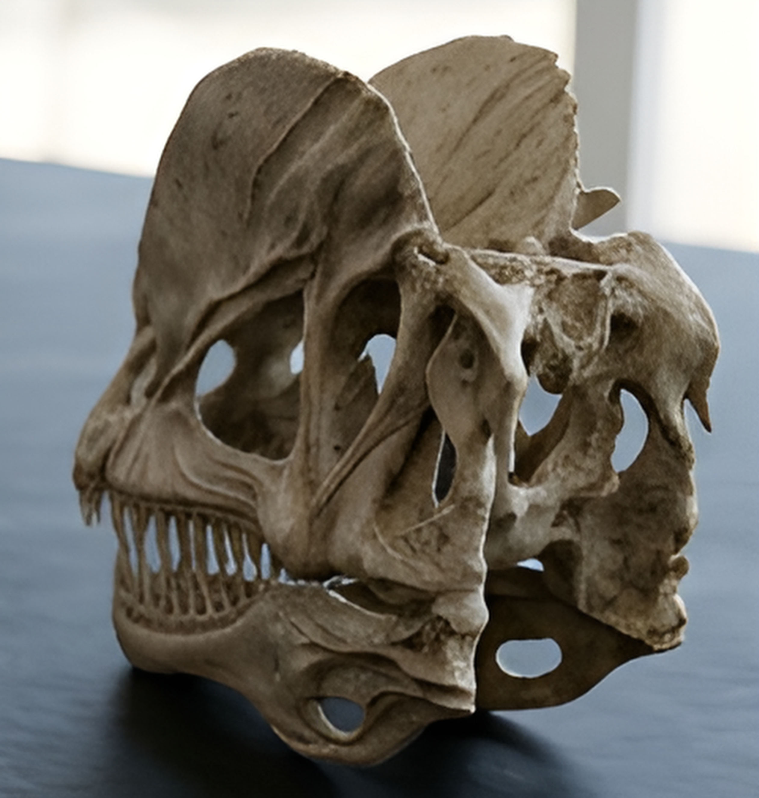 Dilophosaurus Skull 3D Print | Dinosaur Fossil Replica