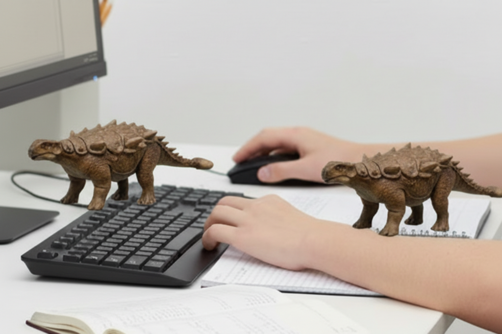 Ankylosaurus 3D Printed Model – Armored Dinosaur Sculpture | PLA & Smooth Nylon | Various Colors | Detailed Prehistoric Collectible