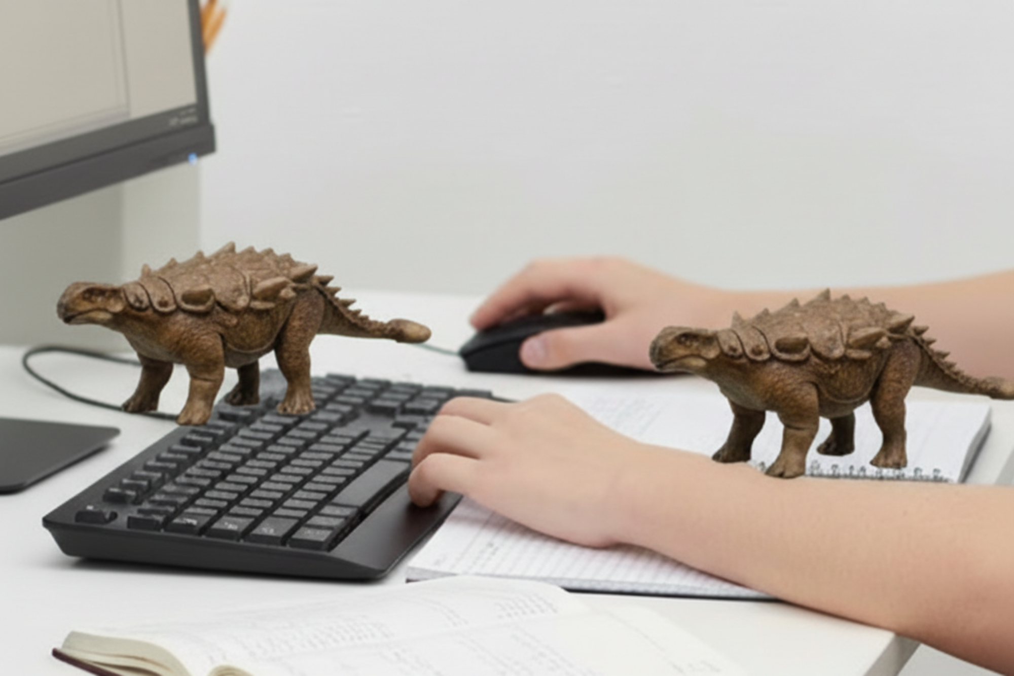 Ankylosaurus 3D Printed Model – Armored Dinosaur Sculpture | PLA & Smooth Nylon | Various Colors | Detailed Prehistoric Collectible