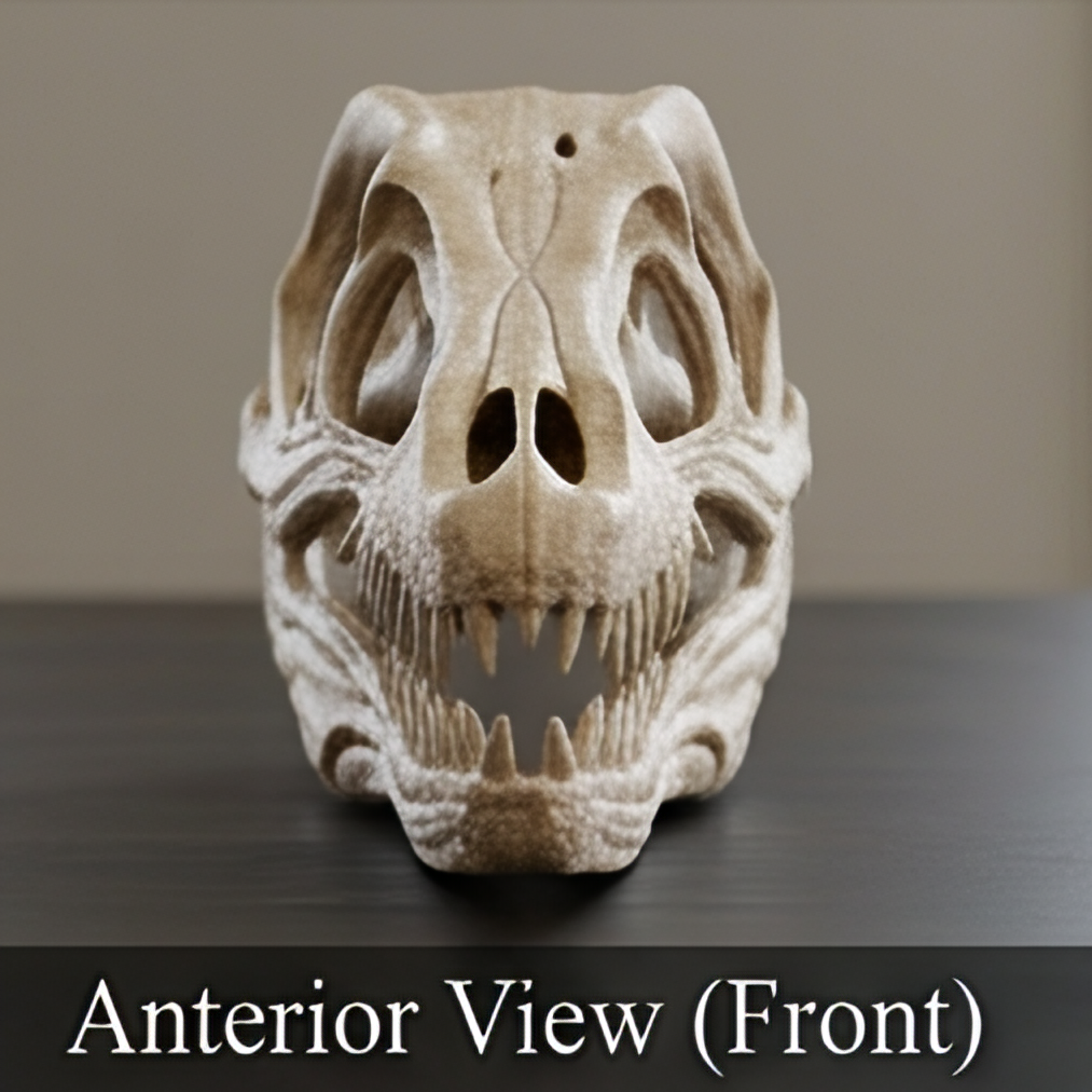 Velociraptor Skull 3D Print | Dinosaur Fossil Replica