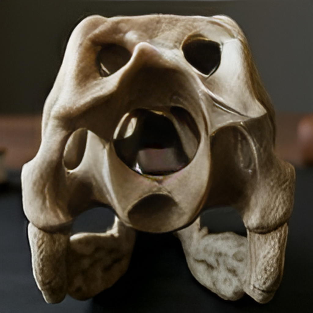 Velociraptor Skull 3D Print | Dinosaur Fossil Replica
