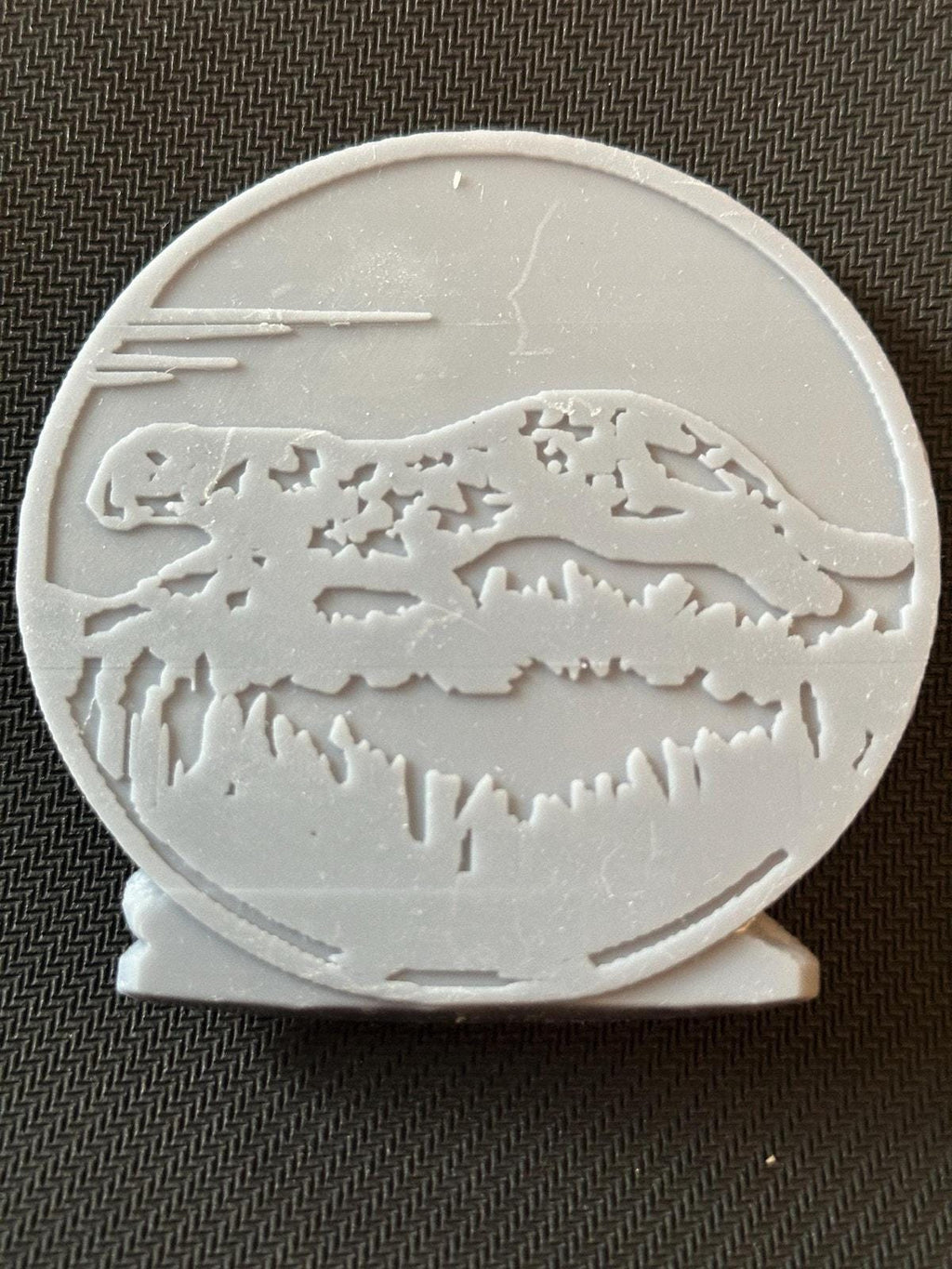 Handcrafted Cheetah Sculpture – African Savannah Wildlife Art, Resin Decor