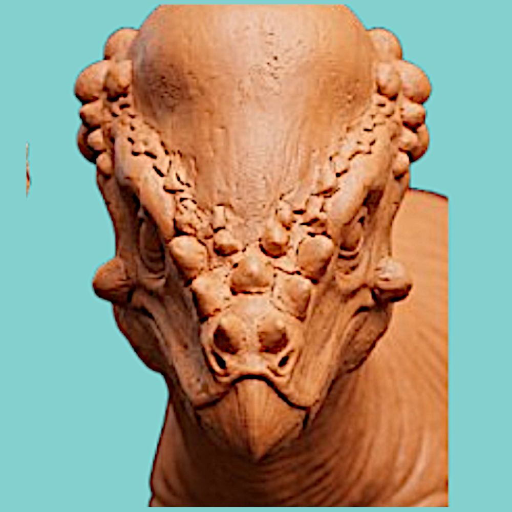 Pachycephalosaurus Dinosaur 3D Print (130mm) – Dome Head Dino Model – PLA, Nylon, Resin, TPU – Desk Decor Gift