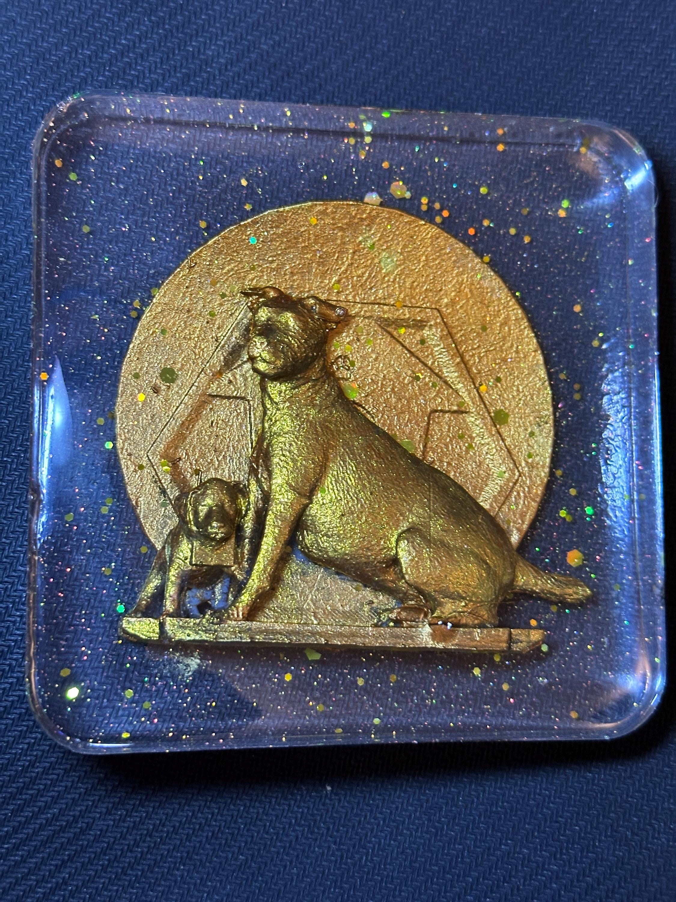 Handmade Resin Jack Russell Terrier Sculpture – Dog Lover Gift