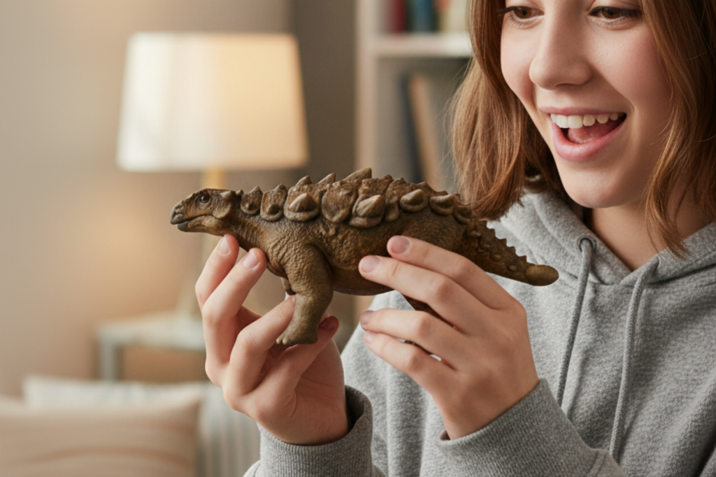 Ankylosaurus 3D Printed Model – Armored Dinosaur Sculpture | PLA & Smooth Nylon | Various Colors | Detailed Prehistoric Collectible