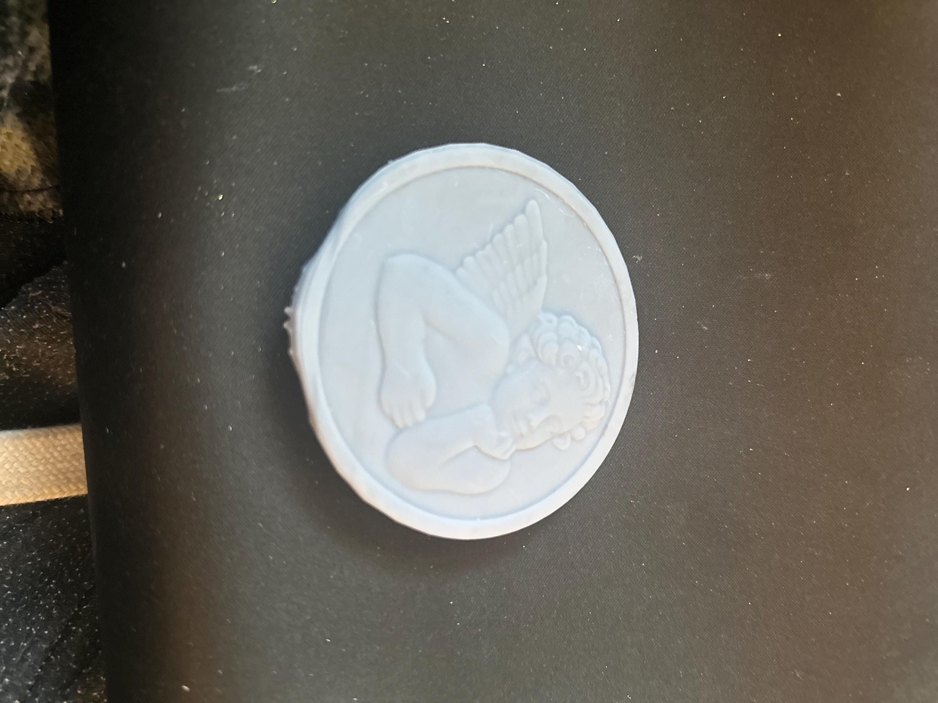 Personalized Baby’s Feet Resin Coaster – Name & Date of Birth Keepsake