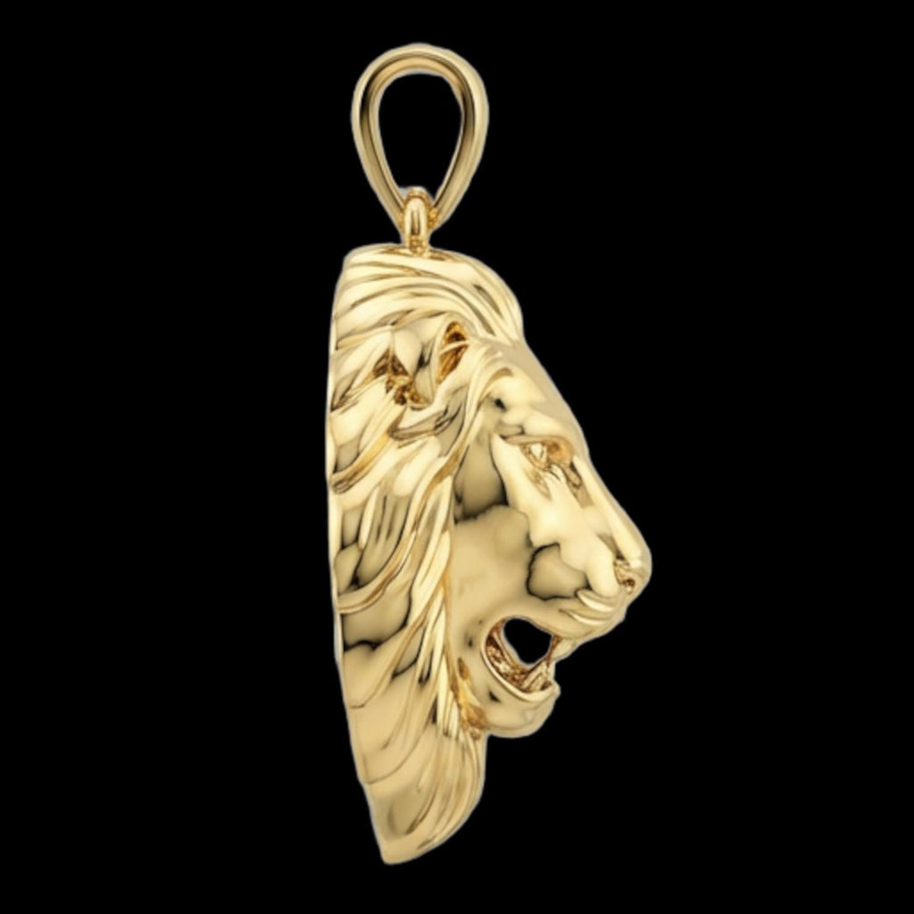 Lion Head Pendant – Symbol of Strength, Courage & Power