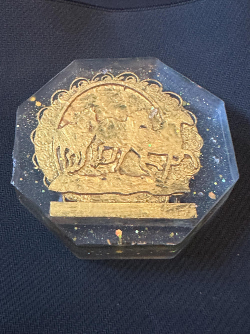 3D Equestrian Jump Resin Coaster – Round, Square & Octagon Shapes