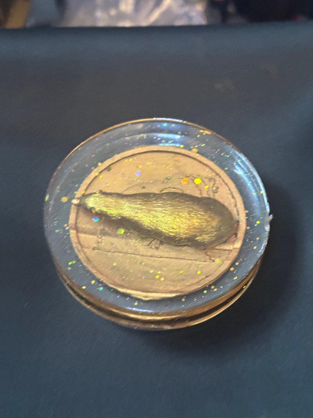 Badger Sculpture – Handcrafted Woodland Animal Figurine | Home Décor Gift