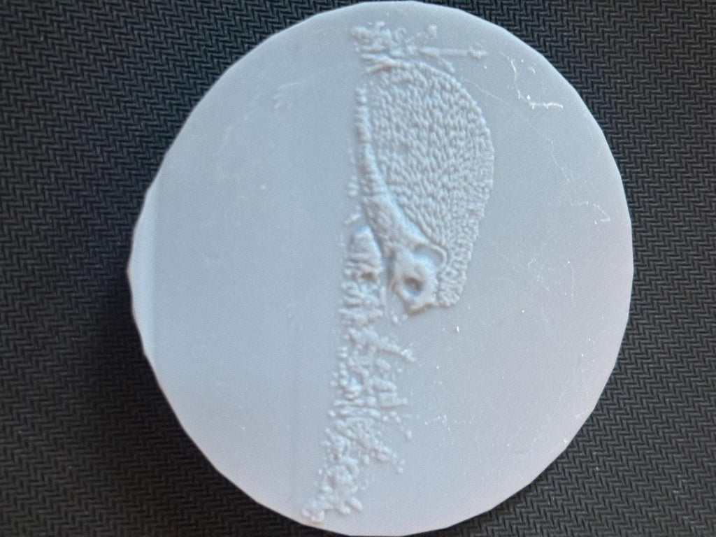 Hedgehog with Baby Sculpture – Handcrafted Animal Figurine | Wildlife Home Décor Gift