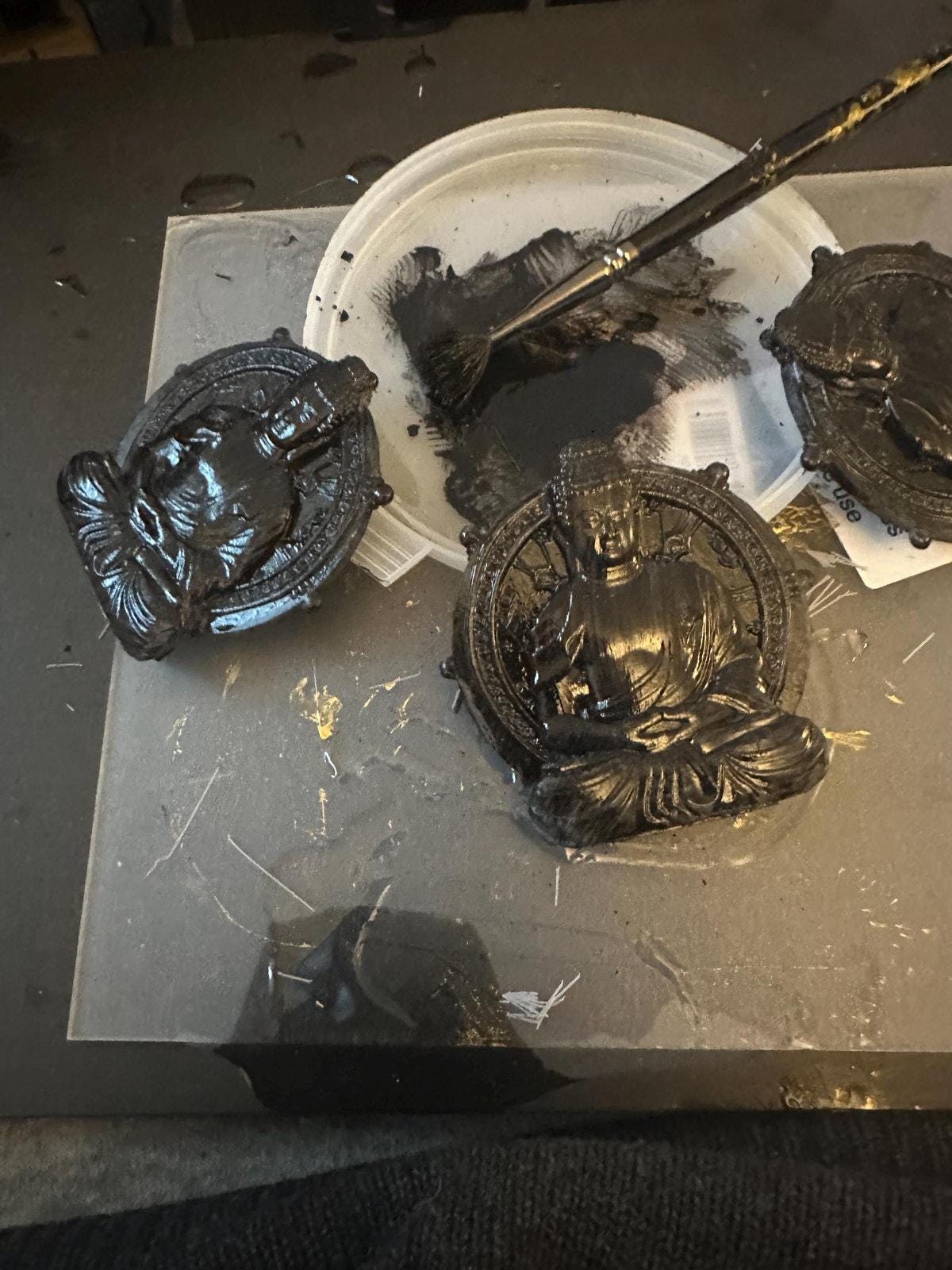 Staffordshire Bull Terrier Resin Model – Handcrafted Dog Sculpture