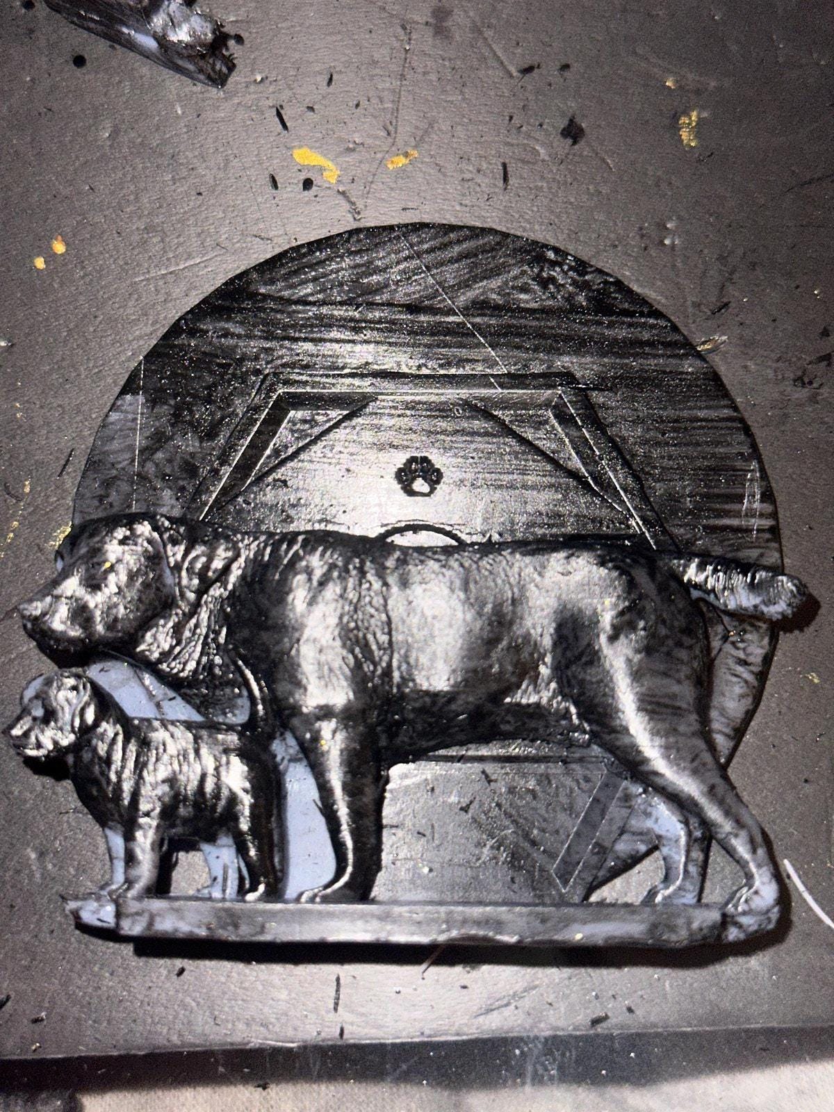 Majestic Lion in Savannah – Wildlife Sculpture/Decor