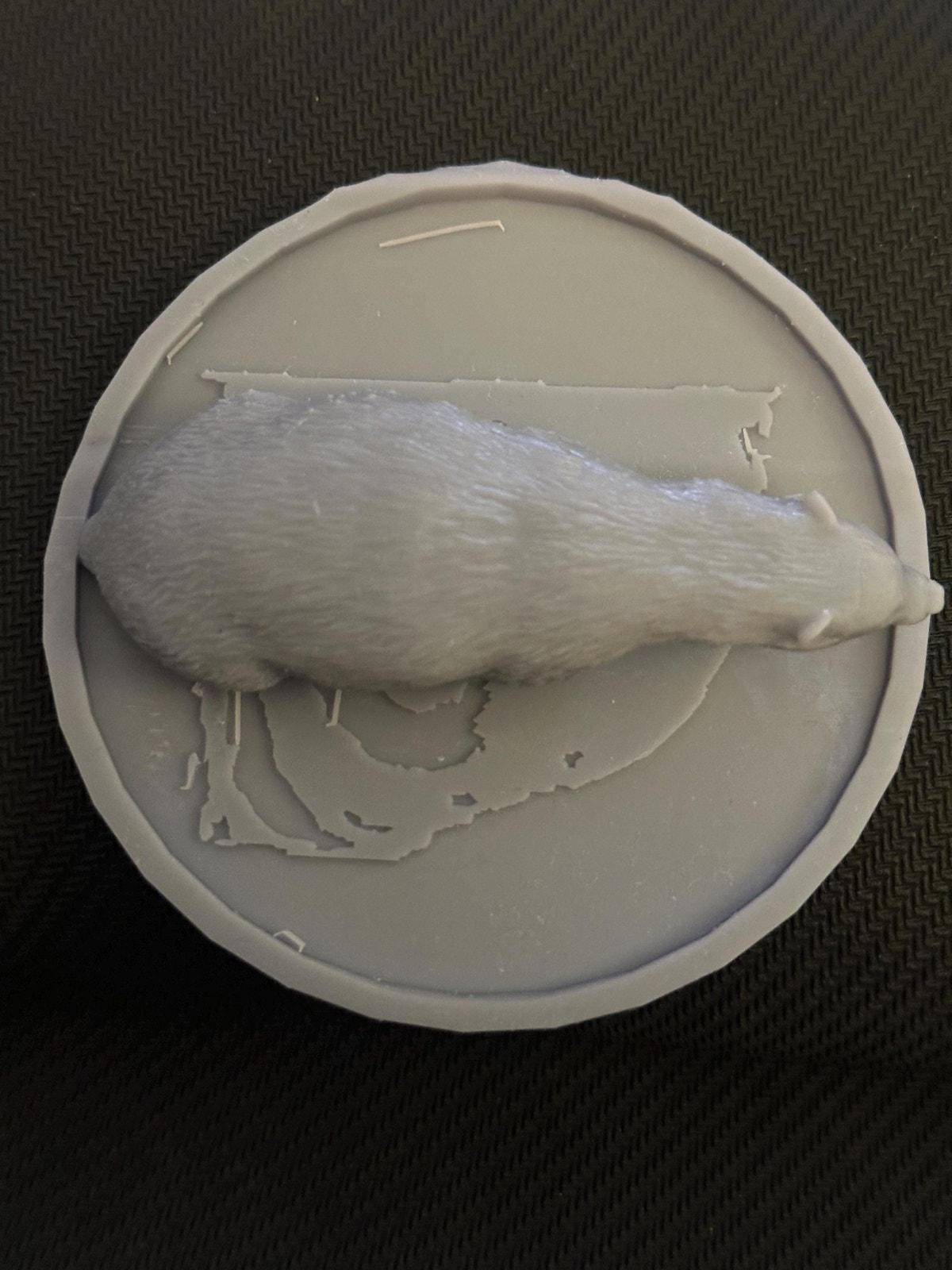 Badger Sculpture – Handcrafted Woodland Animal Figurine | Home Décor Gift