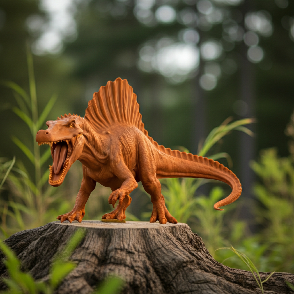 Spinosaurus 220mm | 3D Printed Dinosaur Sculpture | Collectible Prehistoric Model