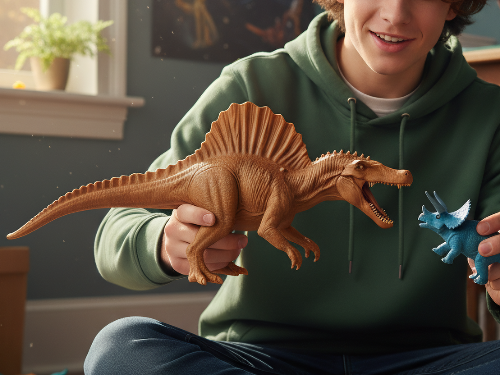 Spinosaurus 220mm | 3D Printed Dinosaur Sculpture | Collectible Prehistoric Model