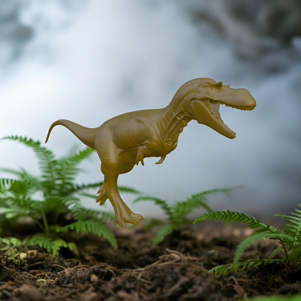 Afrovenator 3D Printed Model – Detailed Dinosaur Sculpture, Theropod Figure, Collector Display, PLA Nylon Resin Options
