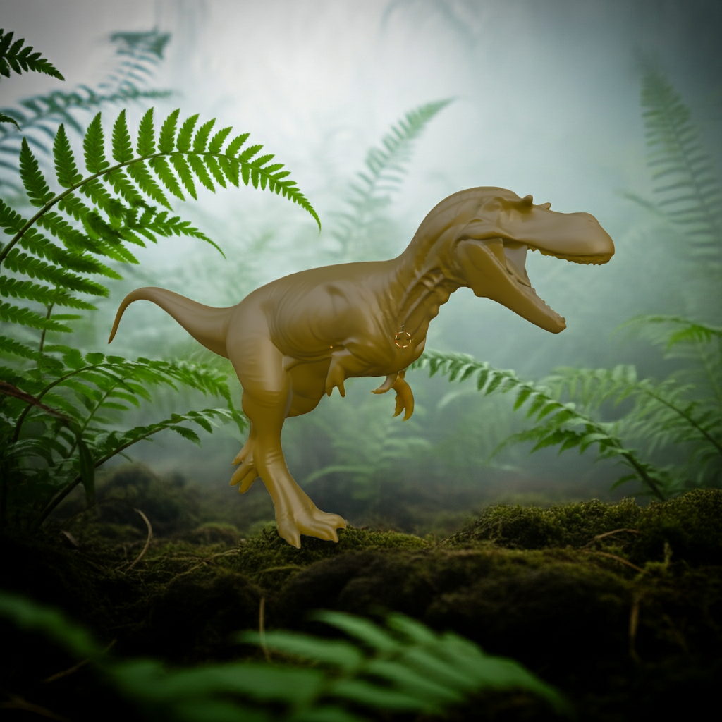 Afrovenator 3D Printed Model – Detailed Dinosaur Sculpture, Theropod Figure, Collector Display, PLA Nylon Resin Options