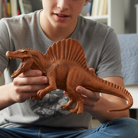 Spinosaurus 220mm | 3D Printed Dinosaur Sculpture | Collectible Prehistoric Model