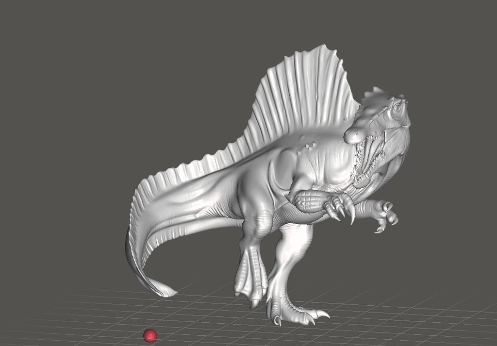 Spinosaurus 220mm | 3D Printed Dinosaur Sculpture | Collectible Prehistoric Model